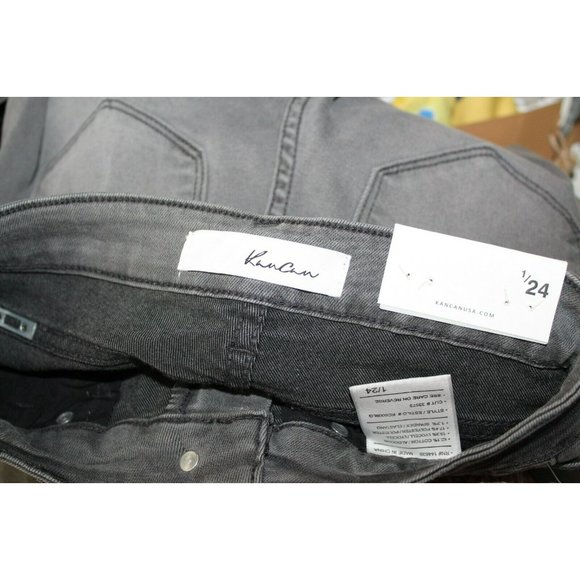 KanCan Womens Grey High Rise Super Skinny Jeans 24 NWT - Picture 7 of 7